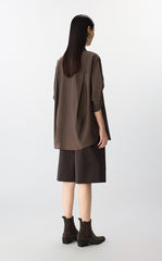 Shirt / JNBY Oversized Cotton-Silk Shirt