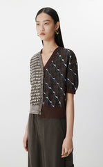 Shirt / JNBY Urban Print Short Sleeve Shirt