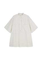 Shirt / JNBY Oversized Linen Short Sleeve Top