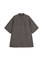 Shirt / JNBY Oversized Linen Short Sleeve Top
