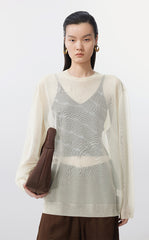 Sweater / JNBY Oversized Long Sleeve Sweater