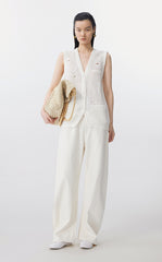 Sweater / JNBY Eco-Friendly Loose Knit Vest