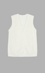 Sweater / JNBY Eco-Friendly Loose Knit Vest