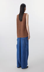 Sweater / JNBY Eco-Friendly Loose Knit Vest