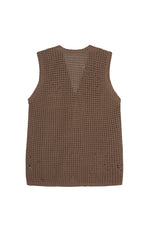 Sweater / JNBY Eco-Friendly Loose Knit Vest