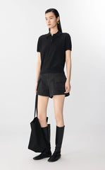 Sweater / JNBY Cotton Acetate Polo Knit