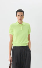 Sweater / JNBY Cotton Acetate Polo Knit