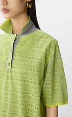 Sweater / JNBY Oversized Short Sleeve Pullover Knit