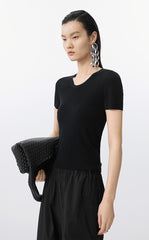 Sweater / JNBY Eco Wool Short Sleeve Knit