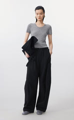 Sweater / JNBY Eco Wool Short Sleeve Knit