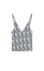 Vest / JNBY Jacquard Pattern Sleeveless Knit Tank