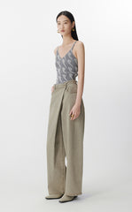 Vest / JNBY Jacquard Pattern Sleeveless Knit Tank