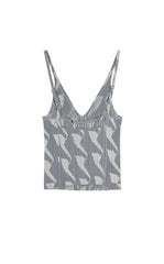 Vest / JNBY Jacquard Pattern Sleeveless Knit Tank