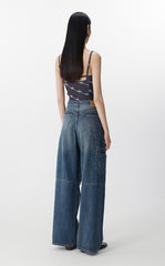 Vest / JNBY Jacquard Pattern Sleeveless Knit Tank