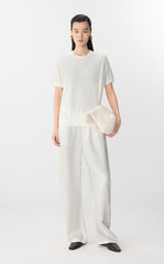 Sweater / JNBY Cotton Short Sleeve Pullover