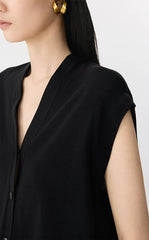 Vest / JNBY Structured Cotton Vest