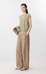 Vest / JNBY Structured Cotton Vest