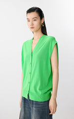 Vest / JNBY Structured Cotton Vest