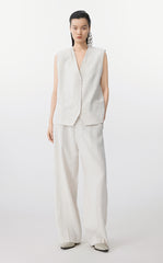 Vest / JNBY Eco Long Linen Vest