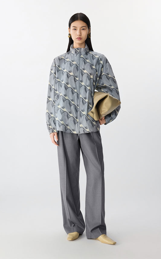 Jacket / JNBY UV Protection Geometric Print Jacket