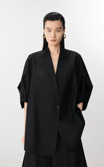 Blazer / JNBY Oversized Silk Wool Blazer