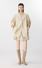 Blazer / JNBY Oversized Silk Wool Blazer