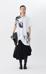 Skirt / JNBY A-Line Cotton Blend Maxi Skirt