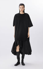 Skirt / JNBY A-Line Cotton Blend Maxi Skirt