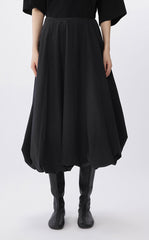 Skirt / JNBY A-Line Cotton Blend Maxi Skirt