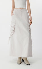 Skirt / JNBY Cotton Maxi Skirt