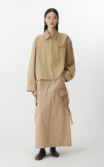 Skirt / JNBY Cotton Maxi Skirt