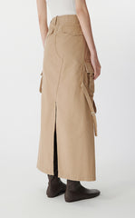Skirt / JNBY Cotton Maxi Skirt