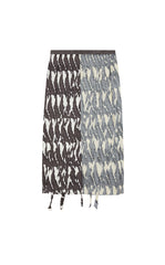 Skirt / JNBY Pleated Floral Print Midi Skirt