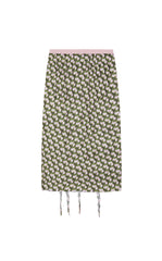 Skirt / JNBY Pleated Floral Print Midi Skirt