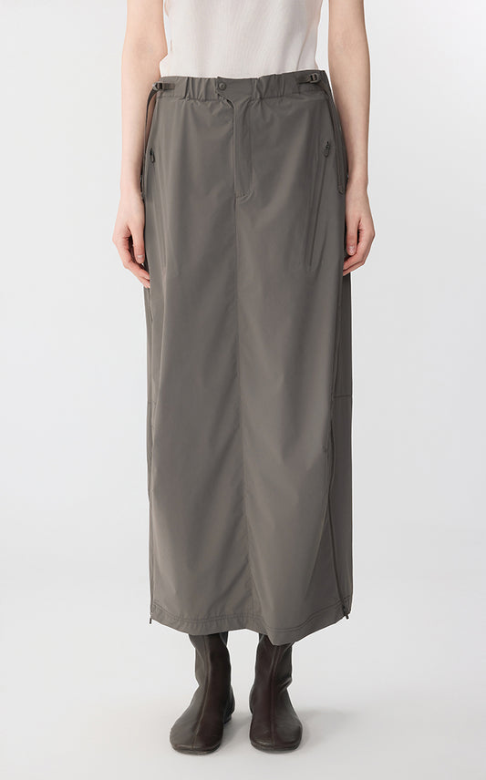 Skirt / JNBY UV Protection Jacquard Maxi Skirt