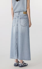 Skirt / JNBY A-Line Tencel Long Skirt