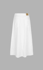 Skirt / JNBY A-Line Tencel Long Skirt