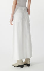 Skirt / JNBY A-Line Tencel Long Skirt