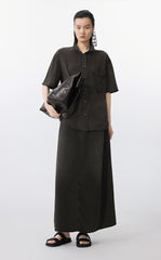 Skirt / JNBY A-Line Tencel Long Skirt