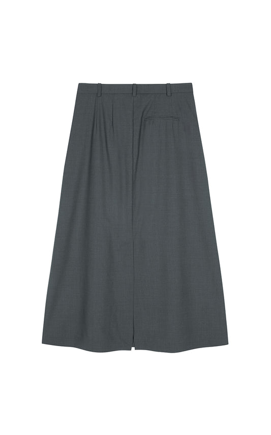 Skirt / JNBY A-Line Wool Long Skirt
