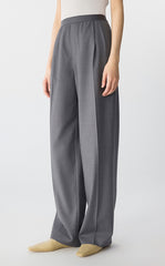 Pants / JNBY Wool Herringbone Wide-Leg Trousers