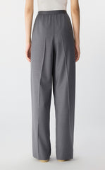 Pants / JNBY Wool Herringbone Wide-Leg Trousers