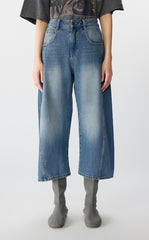 Pants / JNBY Indigo Tapered Banana Jeans