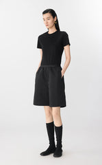 Pants / JNBY Wide-Leg Tailored Bermuda Shorts