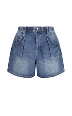 Shorts / JNBY Wide-Leg Rolled Denim Shorts