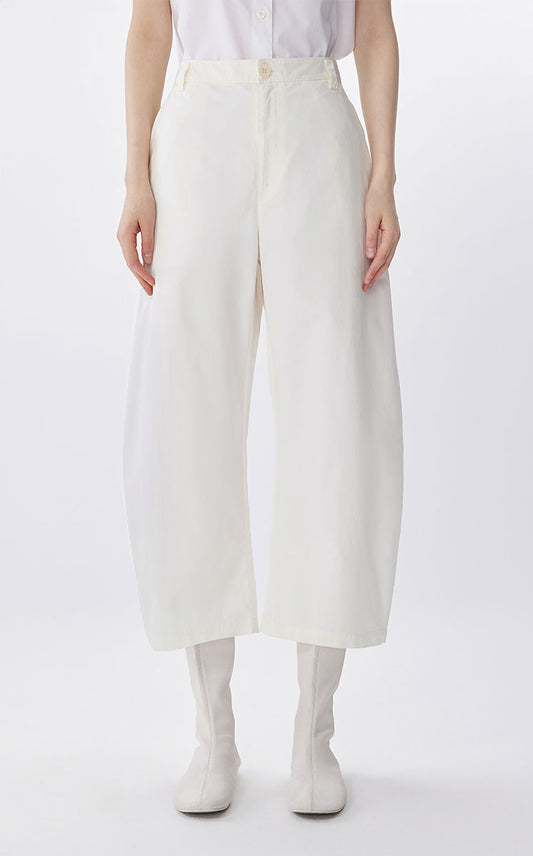 Pants / JNBY Banana-Cut Cotton Cropped Pants