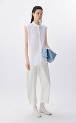 Pants / JNBY Banana-Cut Cotton Cropped Pants