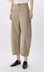 Pants / JNBY Banana-Cut Cotton Cropped Pants