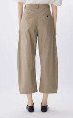 Pants / JNBY Banana-Cut Cotton Cropped Pants