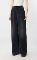 Pants / JNBY Eco-Friendly Wide-Leg Rolled Denim
